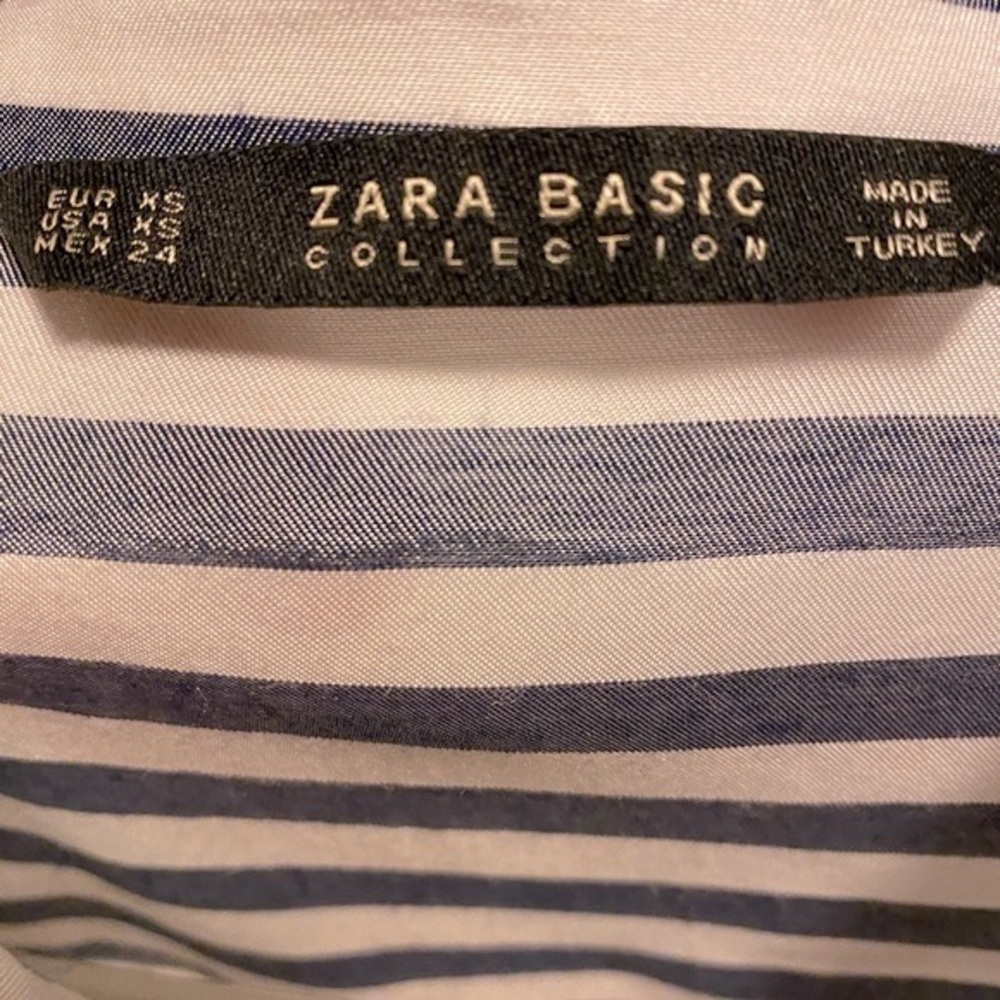 Zara Basic Collection Button Down Shirt - image 4